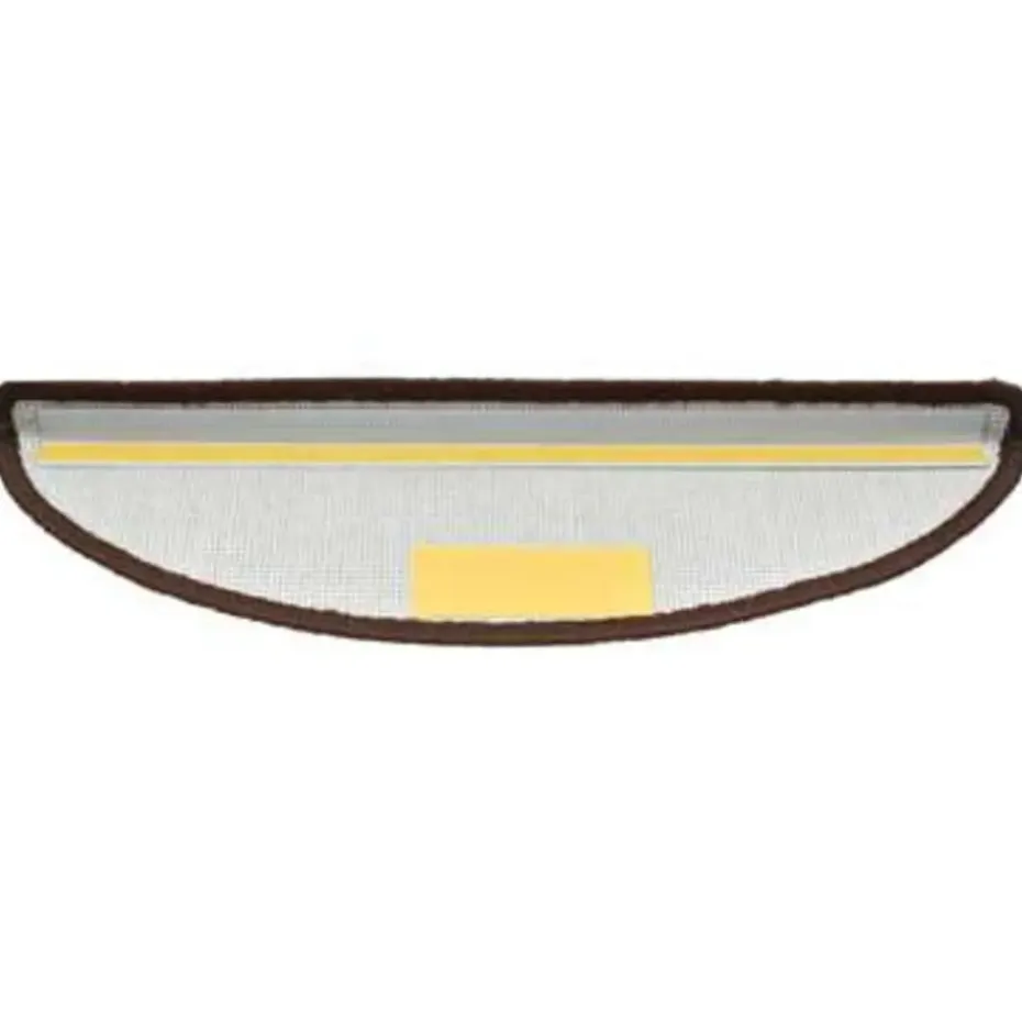 vidaXL - Tapijt Traptrede - Bruin - Polypropyleen