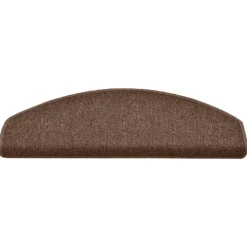 vidaXL - Tapijt Traptrede - Bruin - Polypropyleen