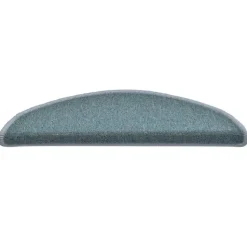 vidaXL - Tapijt Traptrede - Blauw - Polypropyleen