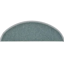 vidaXL - Tapijt Traptrede - Blauw - Polypropyleen