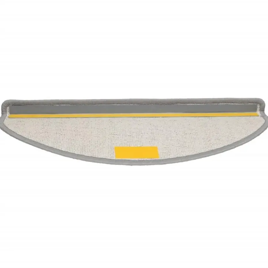 vidaXL - Tapijt Traptrede - Grijs - Polypropyleen