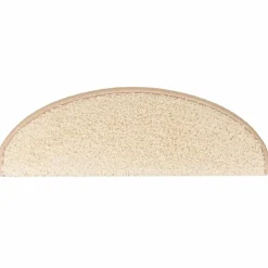 vidaXL - Tapijt Traptrede - Crème - Polypropyleen