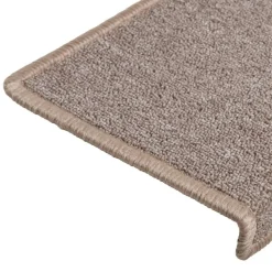 vidaXL - Tapijt Traptrede - Bruin - Polypropyleen