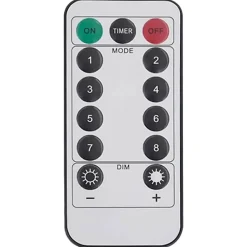 vidaXL - Touwenlicht met 2400 LED 100 m - Warmwit - PVC