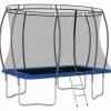vidaXL - Trampolineset - Blauw - 274 x 183 x 76 cm