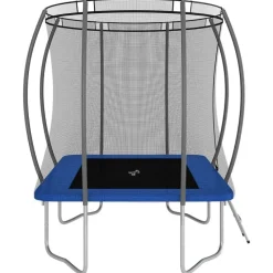 vidaXL - Trampolineset - Blauw - 274 x 183 x 76 cm