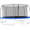 vidaXL - Trampolineset - Blauw - Ø 460 x 80 cm
