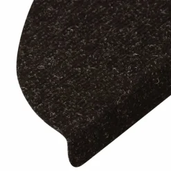 vidaXL - Trapmat - Antraciet - Stof - 56 x 17 x 3 cm - 10 stuks