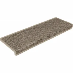 vidaXL - Trapmat - Beige - Stof - 15 stuks