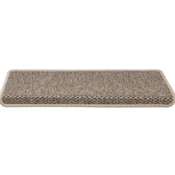 vidaXL - Trapmat - Beige - Stof - 15 stuks