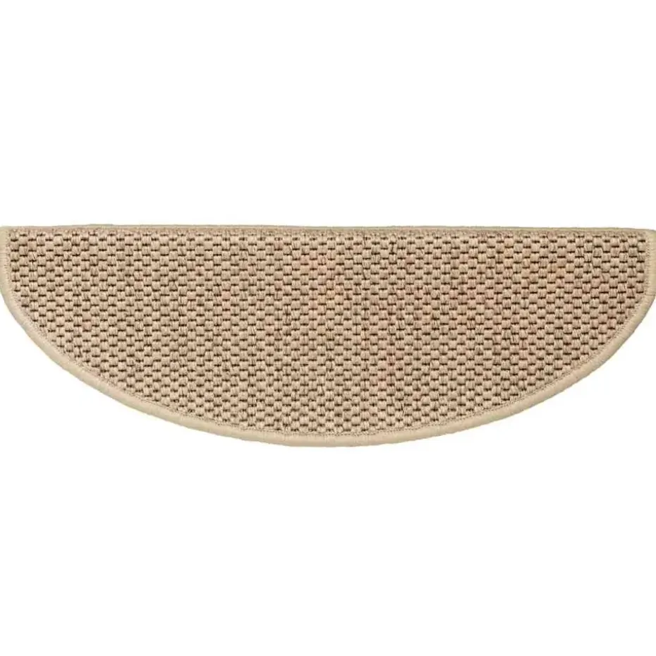 vidaXL - Trapmat - Beige - Stof - 65 x 21 x 4 cm - 15 stuks