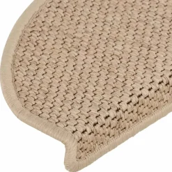 vidaXL - Trapmat - Beige - Stof - 65 x 21 x 4 cm - 15 stuks