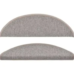 vidaXL - Trapmat - Bruin - Polypropyleen - 56 x 17 x 3 cm - 15 stuks