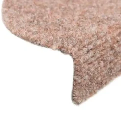 vidaXL - Trapmat - Bruin - Polypropyleen - 65 x 21 x 4 cm - 15 stuks