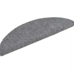 vidaXL - Trapmat - Grijs - Polypropyleen - 56 x 17 x 3 cm - 15 stuks