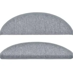 vidaXL - Trapmat - Grijs - Polypropyleen