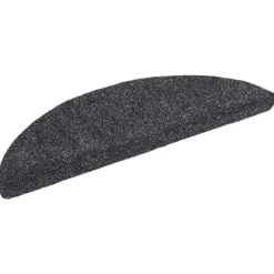 vidaXL - Trapmat - Grijs - Polypropyleen - 56 x 17 x 3 cm - 15 stuks