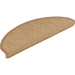 vidaXL - Trapmat - Oranje - Stof - 65 x 21 x 4 cm - 15 stuks