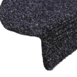 vidaXL - Trapmat - Zwart - Polypropyleen - 56 x 17 x 3 cm - 5 stuks