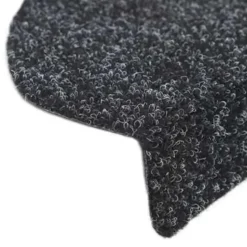 vidaXL - Trapmat - Zwart - Polypropyleen - 65 x 21 x 4 cm - 15 stuks