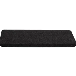 vidaXL - Trapmat - Zwart - Stof - 65 x 24.5 x 3.5 cm - 15 stuks