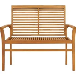 vidaXL - Tuinbank - Bruin - Hout