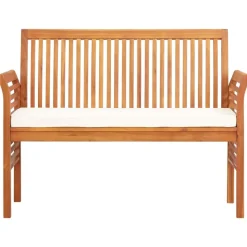 vidaXL - Tuinbank - Bruin - Hout - 120 cm