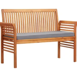 vidaXL - Tuinbank - Bruin - Hout - 120 cm