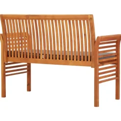 vidaXL - Tuinbank - Bruin - Hout - 120 cm