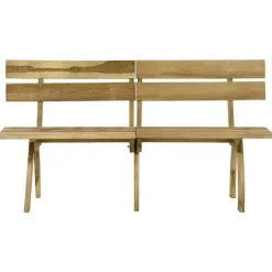 vidaXL - Tuinbank - Bruin - Grenenhout - 160 x 60 x 86 cm