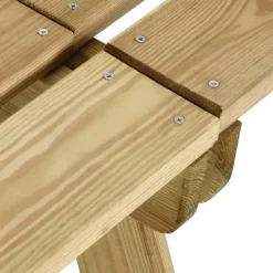 vidaXL - Tuinbank - Bruin - Grenenhout - 160 x 60 x 86 cm