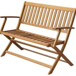 vidaXL - Tuinbank - Bruin - Hout