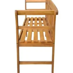 vidaXL - Tuinbank - Bruin - Hout - 157 cm