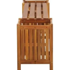 vidaXL - Tuinbank - Bruin - Hout - 150 x 30 x 40 cm