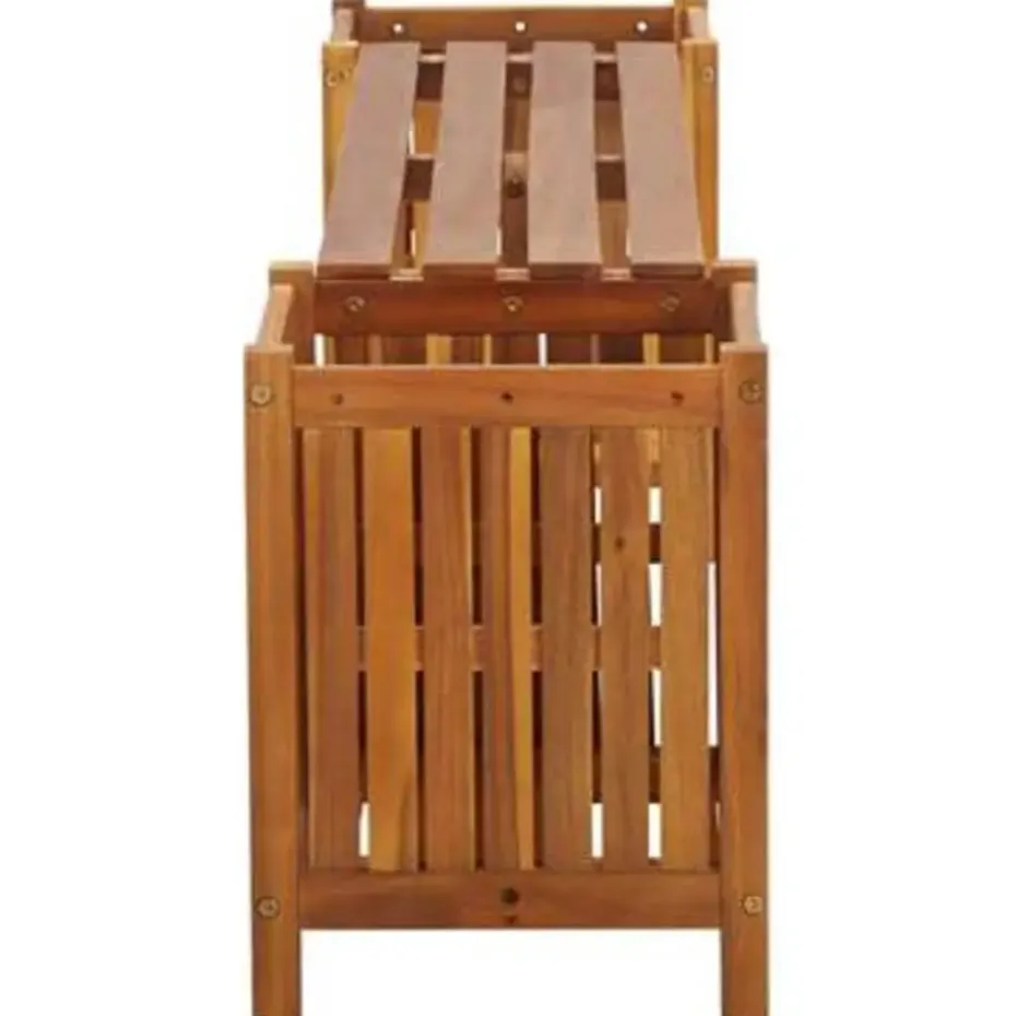 vidaXL - Tuinbank - Bruin - Hout - 150 x 30 x 40 cm