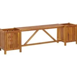 vidaXL - Tuinbank - Bruin - Hout - 150 x 30 x 40 cm