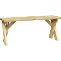 vidaXL - Tuinbank - Grenenhout grenenhout - 110 cm