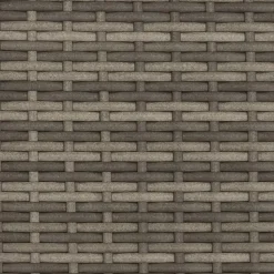 vidaXL - Tuinbank - Grijs - Poly rattan