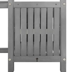 vidaXL - Tuinbank - Grijs - Acaciahout - 150 x 30 x 40 cm