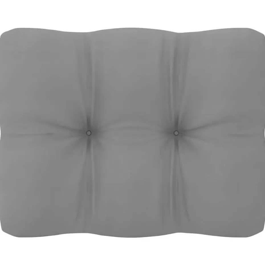 vidaXL - Tuinbank - Grijs - Grenenhout