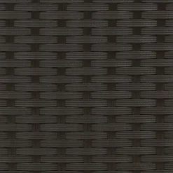 vidaXL - Tuinbank - Zwart - Poly rattan