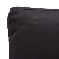 vidaXL - Tuinbank - Zwart - Poly rattan