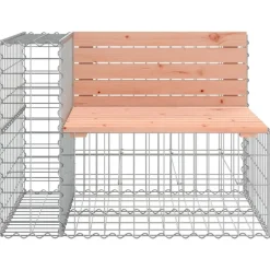 vidaXL - Tuinbank schanskorfontwerp - Massief douglashout - 92x71x65,5 cm