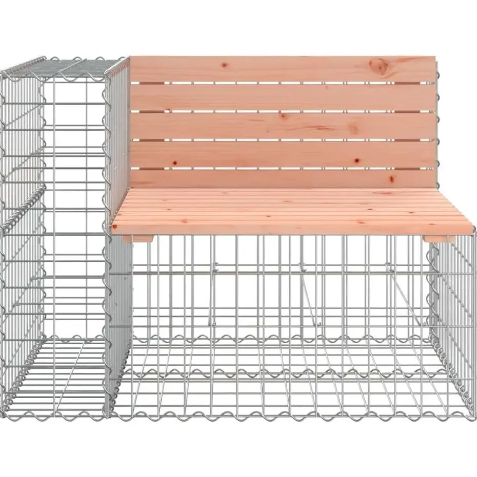 vidaXL - Tuinbank schanskorfontwerp - Massief douglashout - 92x71x65,5 cm