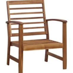 vidaXL - Tuinbank Set - Bruin - Hout