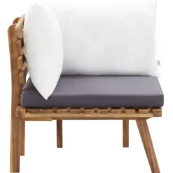 vidaXL - Tuinbank Set - Bruin - Acaciahout