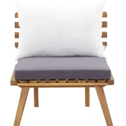 vidaXL - Tuinbank Set - Bruin - Acaciahout