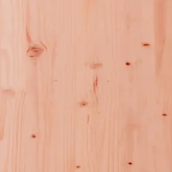 vidaXL - Tuinbank zonder armleuningen - Bruin - Hout - Met kussens en voetenbank