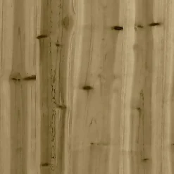 vidaXL - Tuinbanken zonder armleuninge - Bruin - Hout - 2 stuks