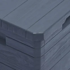 vidaXL - Tuinbox - Antraciet - Kunststof